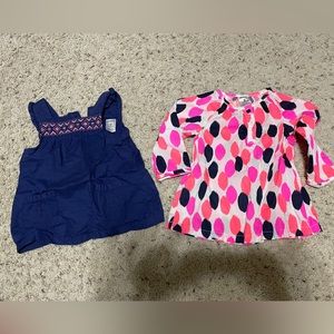 2 Carter’s girls tops